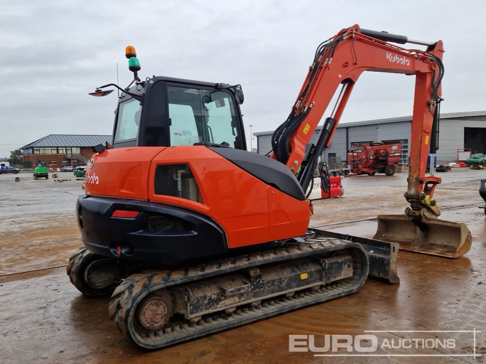 2021 Kubota KX080-4A2 - Mini rýpadlo: obrázek 5 2021 Kubota KX080-4A2 - Mini rýpadlo: obrázek 5
