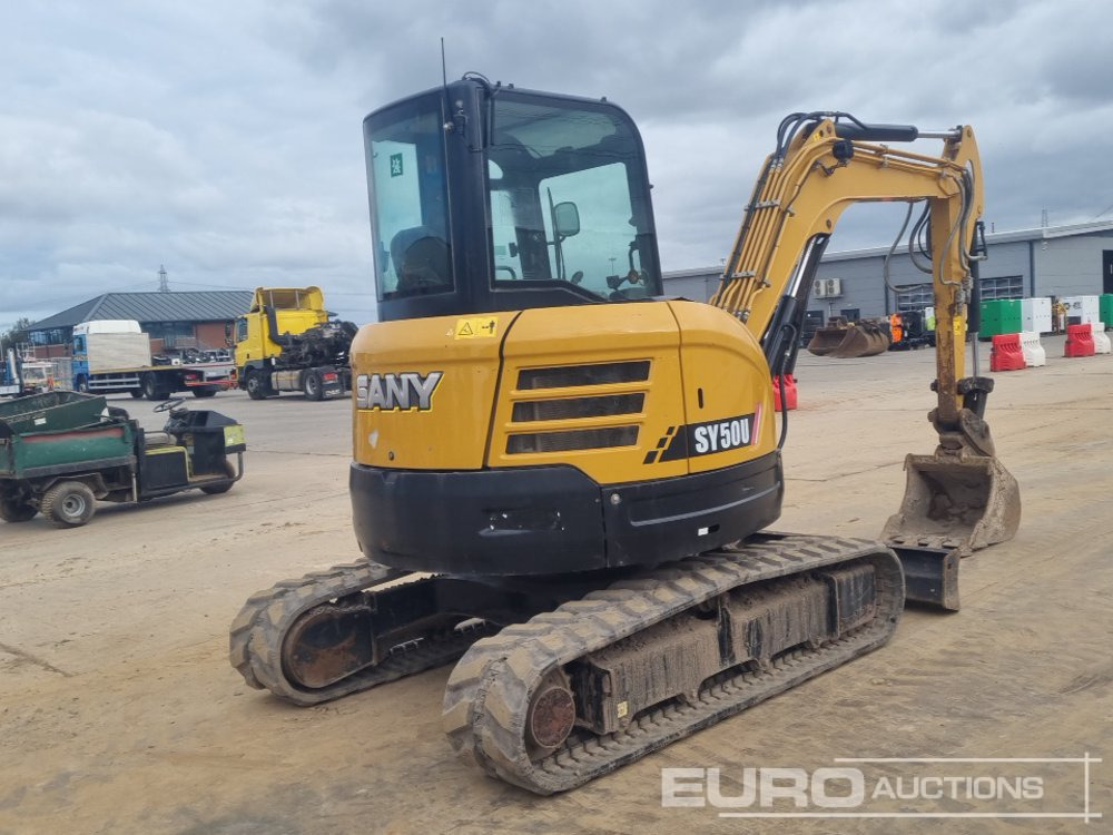 2021 Sany SY50U - Mini rýpadlo: obrázek 5 2021 Sany SY50U - Mini rýpadlo: obrázek 5