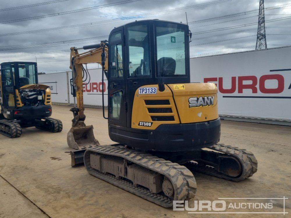 2021 Sany SY50U - Mini rýpadlo: obrázek 3 2021 Sany SY50U - Mini rýpadlo: obrázek 3