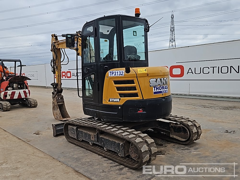 2021 Sany SY50U - Mini rýpadlo: obrázek 3 2021 Sany SY50U - Mini rýpadlo: obrázek 3