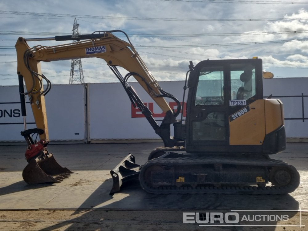 2021 Sany SY80U - Mini rýpadlo: obrázek 2 2021 Sany SY80U - Mini rýpadlo: obrázek 2