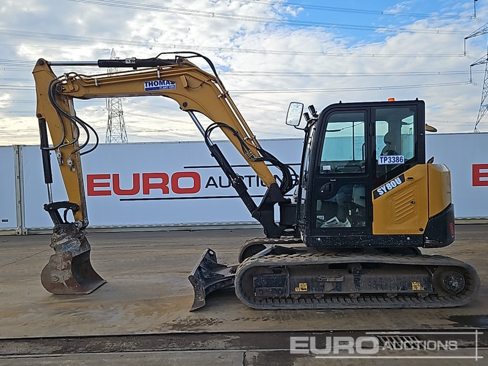 2021 Sany SY80U - Mini rýpadlo: obrázek 2 2021 Sany SY80U - Mini rýpadlo: obrázek 2