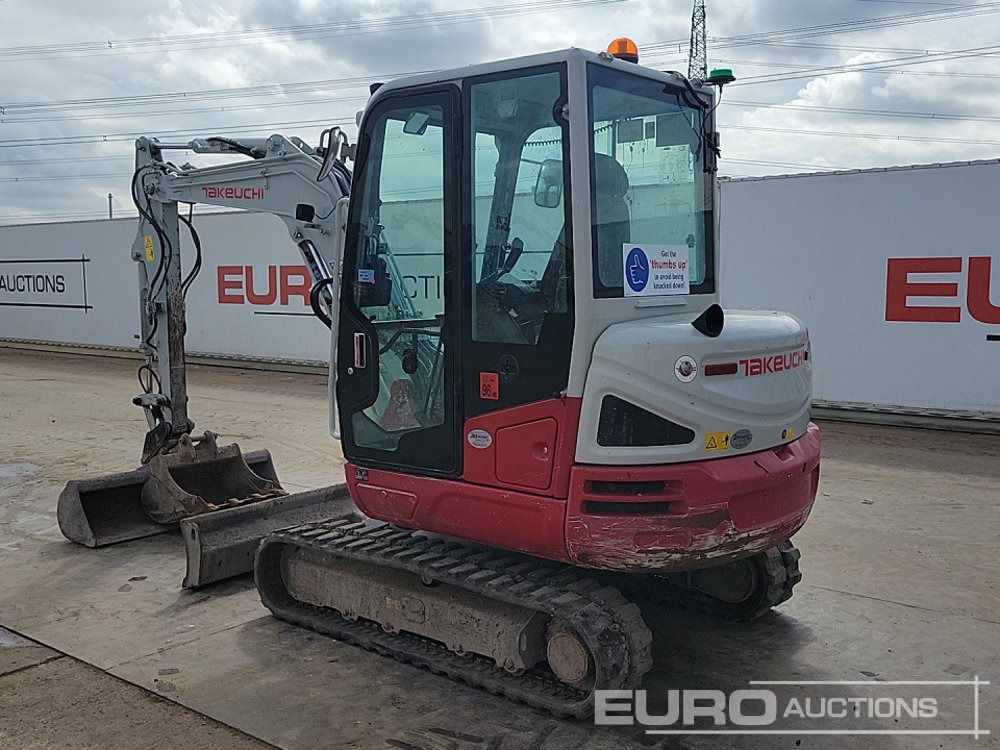 2021 Takeuchi TB240 - Mini rýpadlo: obrázek 3 2021 Takeuchi TB240 - Mini rýpadlo: obrázek 3