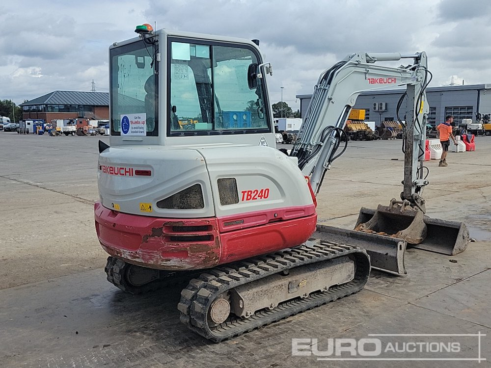 2021 Takeuchi TB240 - Mini rýpadlo: obrázek 5 2021 Takeuchi TB240 - Mini rýpadlo: obrázek 5