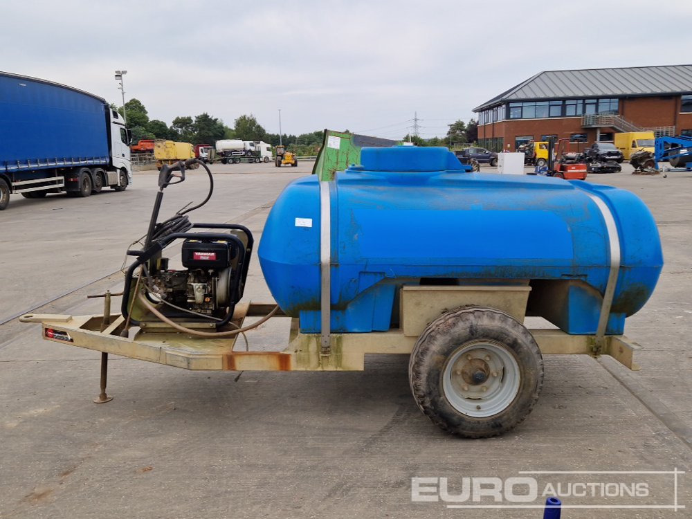 2021 Trailer Engineering Single Axle Plastic Water Bowser, Yanmar Pressure Washer - Vapka: obrázek 2 2021 Trailer Engineering Single Axle Plastic Water Bowser, Yanmar Pressure Washer - Vapka: obrázek 2