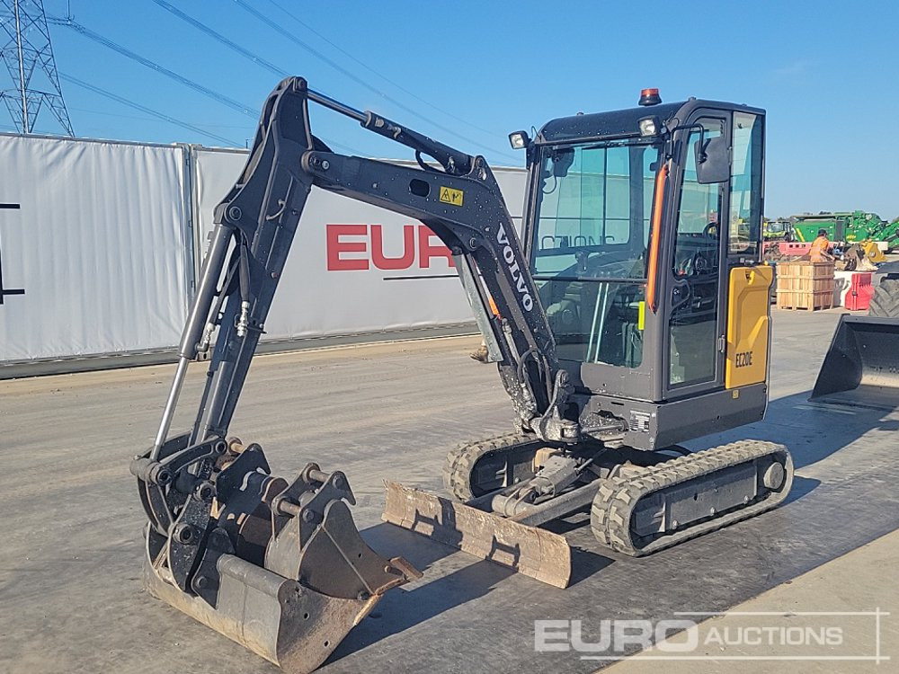 2021 Volvo EC20E - Mini rýpadlo: obrázek 2 2021 Volvo EC20E - Mini rýpadlo: obrázek 2