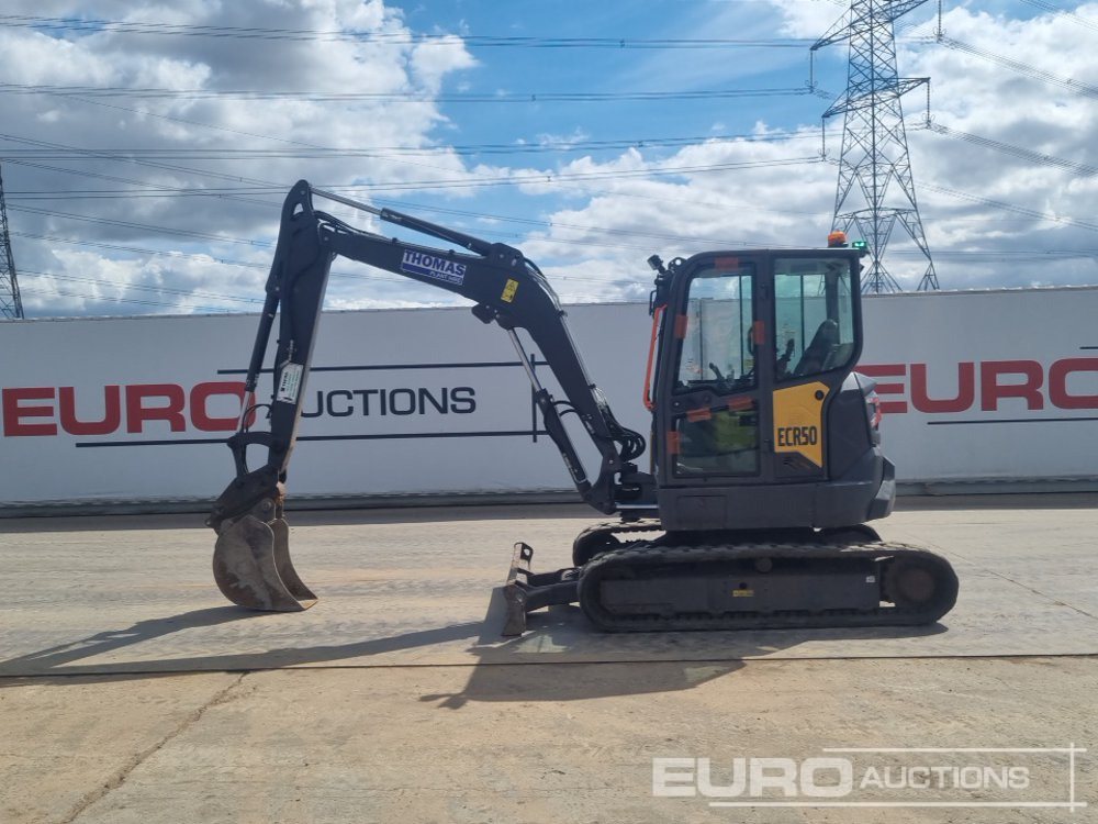 2021 Volvo ECR50F - Mini rýpadlo: obrázek 2 2021 Volvo ECR50F - Mini rýpadlo: obrázek 2
