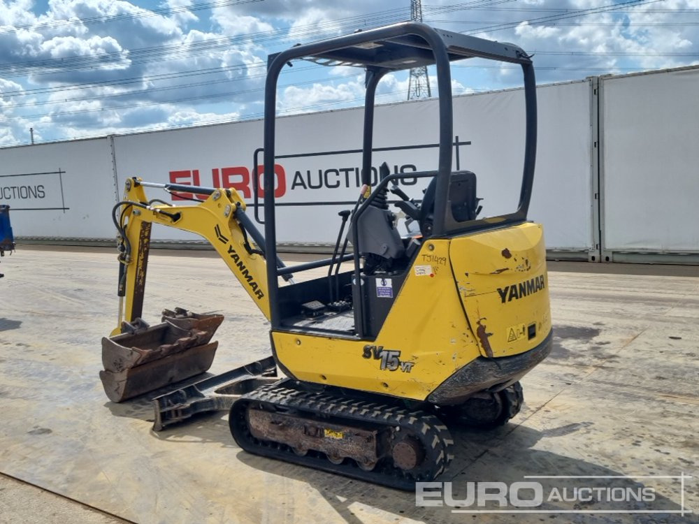 2021 Yanmar SV15VT - Mini rýpadlo: obrázek 3 2021 Yanmar SV15VT - Mini rýpadlo: obrázek 3