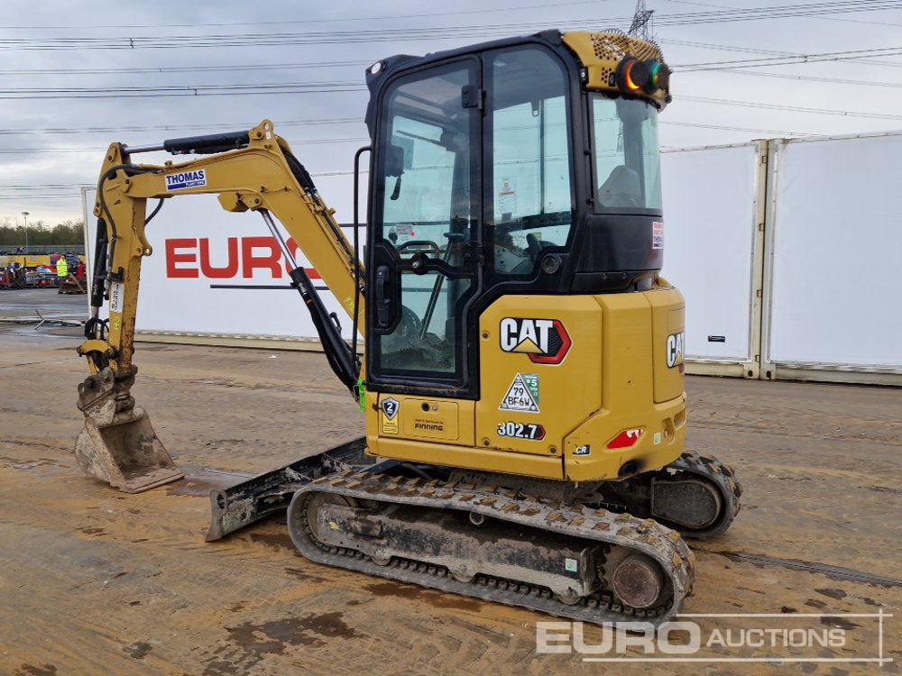 2022 CAT 302-7DCR - Mini rýpadlo: obrázek 3 2022 CAT 302-7DCR - Mini rýpadlo: obrázek 3