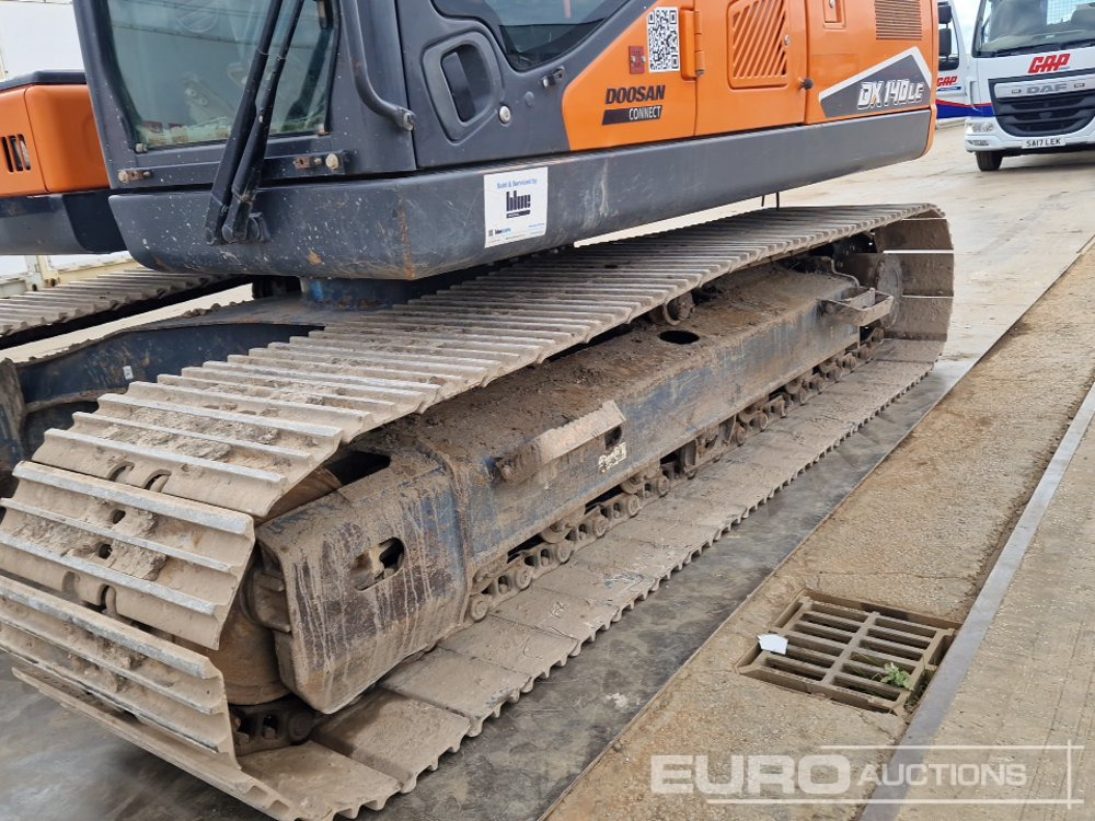 Pásové rýpadlo 2022 Doosan DX140LC-7: obrázek 9