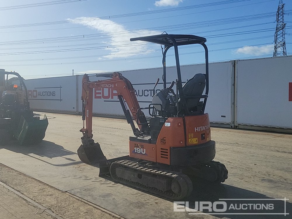 2022 Hitachi ZX19U-6 YLR - Mini rýpadlo: obrázek 3 2022 Hitachi ZX19U-6 YLR - Mini rýpadlo: obrázek 3