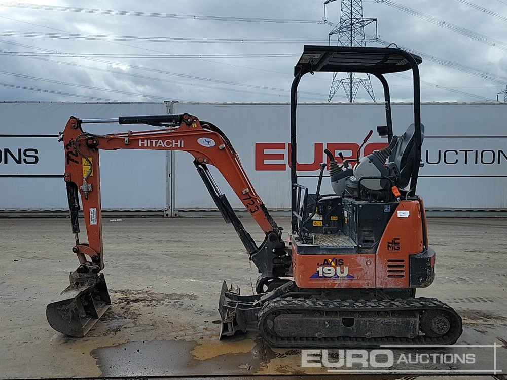 2022 Hitachi ZX19U-6 YLR - Mini rýpadlo: obrázek 2 2022 Hitachi ZX19U-6 YLR - Mini rýpadlo: obrázek 2