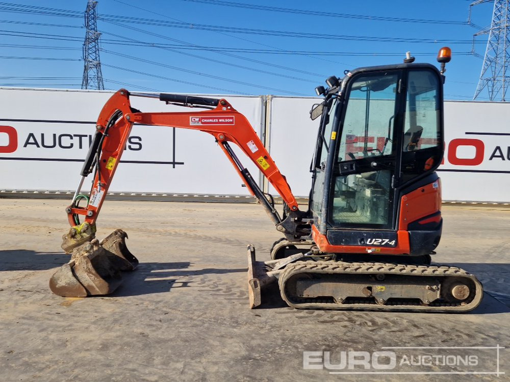 2022 Kubota U27-4 - Mini rýpadlo: obrázek 2 2022 Kubota U27-4 - Mini rýpadlo: obrázek 2