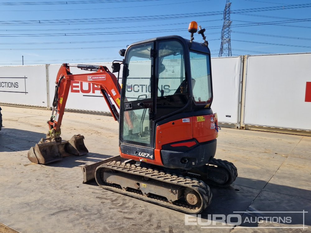 2022 Kubota U27-4 - Mini rýpadlo: obrázek 3 2022 Kubota U27-4 - Mini rýpadlo: obrázek 3