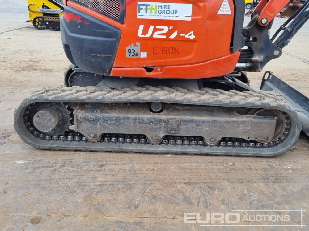 Mini rýpadlo 2022 Kubota U27-4: obrázek 10