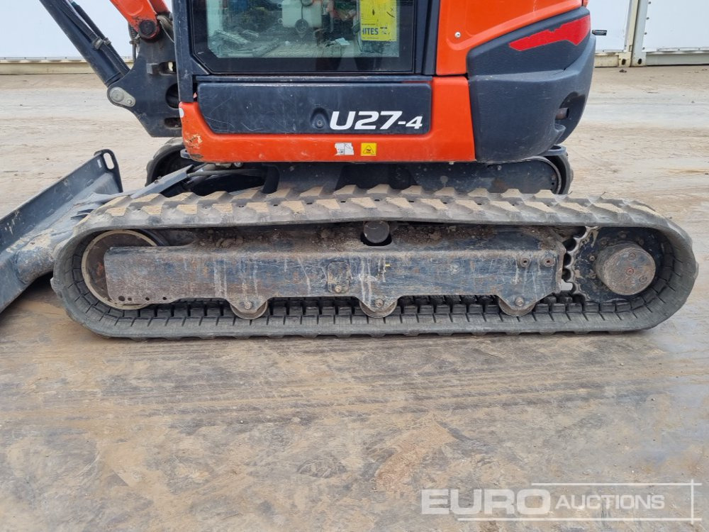 Mini rýpadlo 2022 Kubota U27-4: obrázek 9