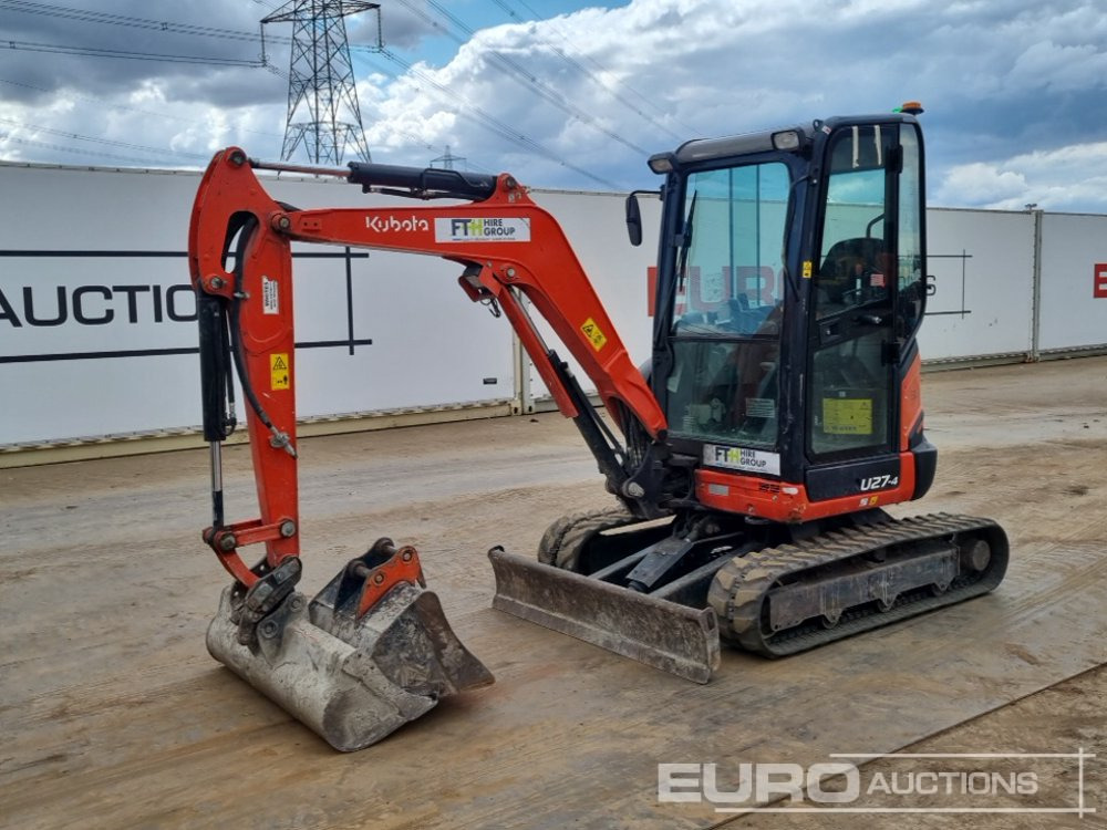 2022 Kubota U27-4 - Mini rýpadlo: obrázek 1 2022 Kubota U27-4 - Mini rýpadlo: obrázek 1