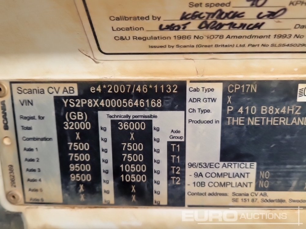 Sklápěč 2022 Scania P410XT: obrázek 44