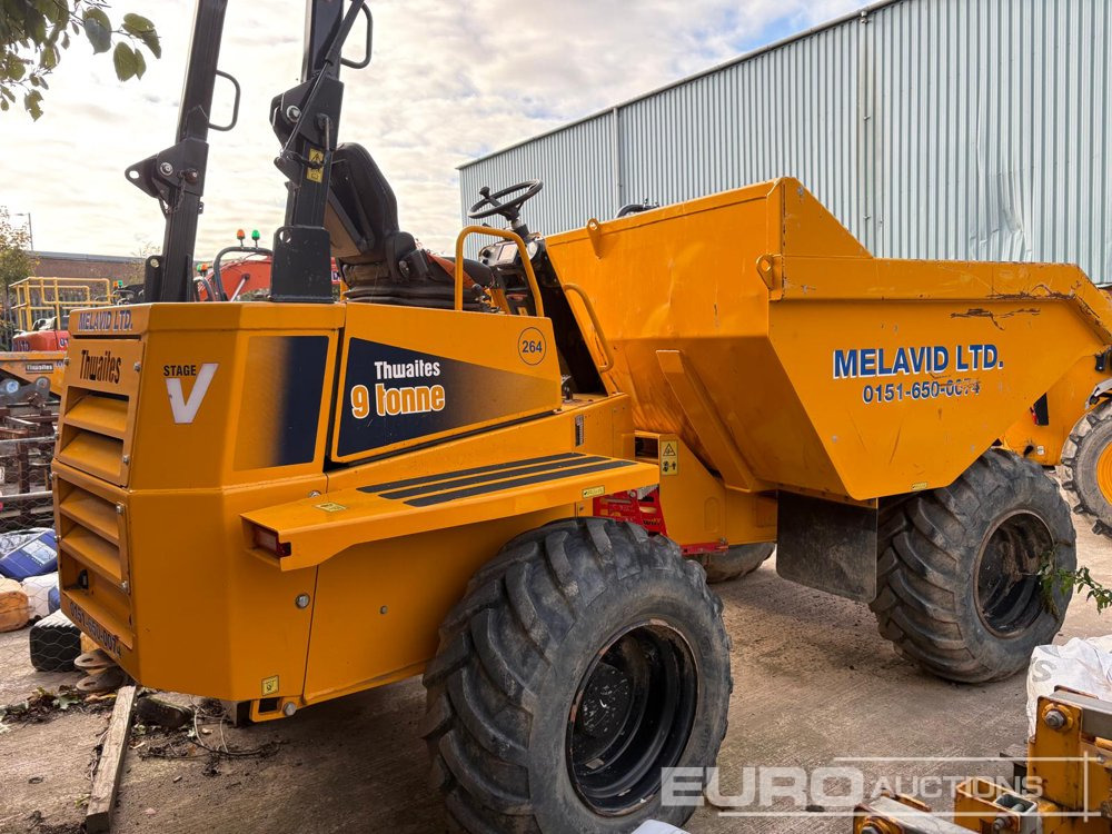 2022 Thwaites 9 Ton Dumper, Forward Facing Camera, Roll Bar - Mini-sklápěčka: obrázek 4 2022 Thwaites 9 Ton Dumper, Forward Facing Camera, Roll Bar - Mini-sklápěčka: obrázek 4