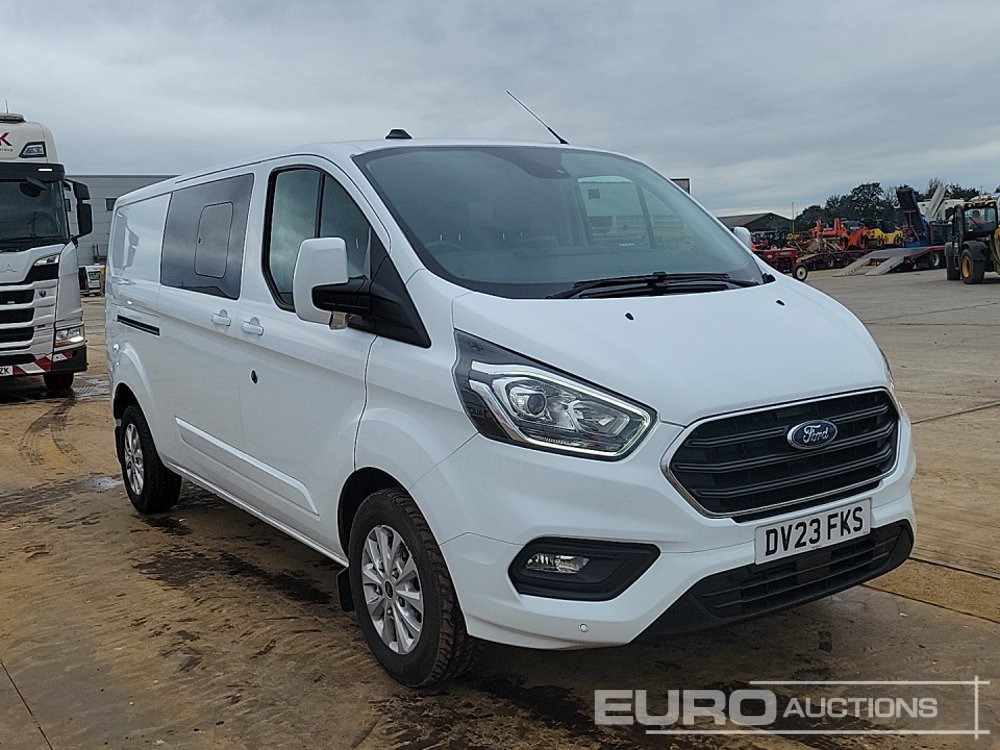 Malá dodávka, Dodávka s dvojitou kabinou 2023 Ford Transit Custom 320: obrázek 7 Malá dodávka, Dodávka s dvojitou kabinou 2023 Ford Transit Custom 320: obrázek 7