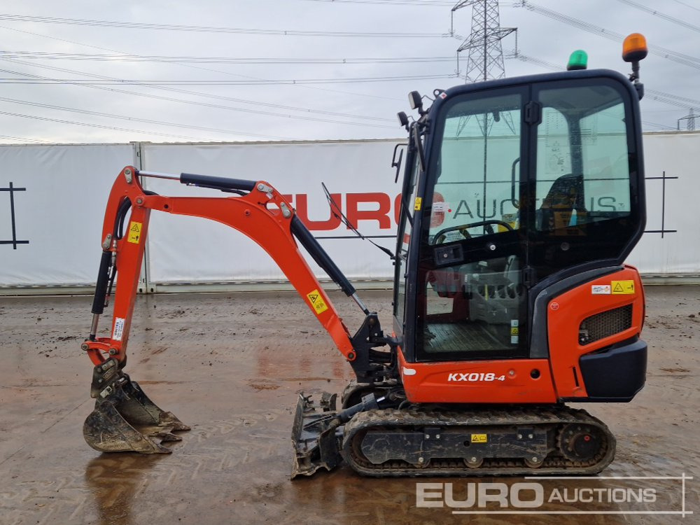 2023 Kubota KX018-4 - Mini rýpadlo: obrázek 2 2023 Kubota KX018-4 - Mini rýpadlo: obrázek 2