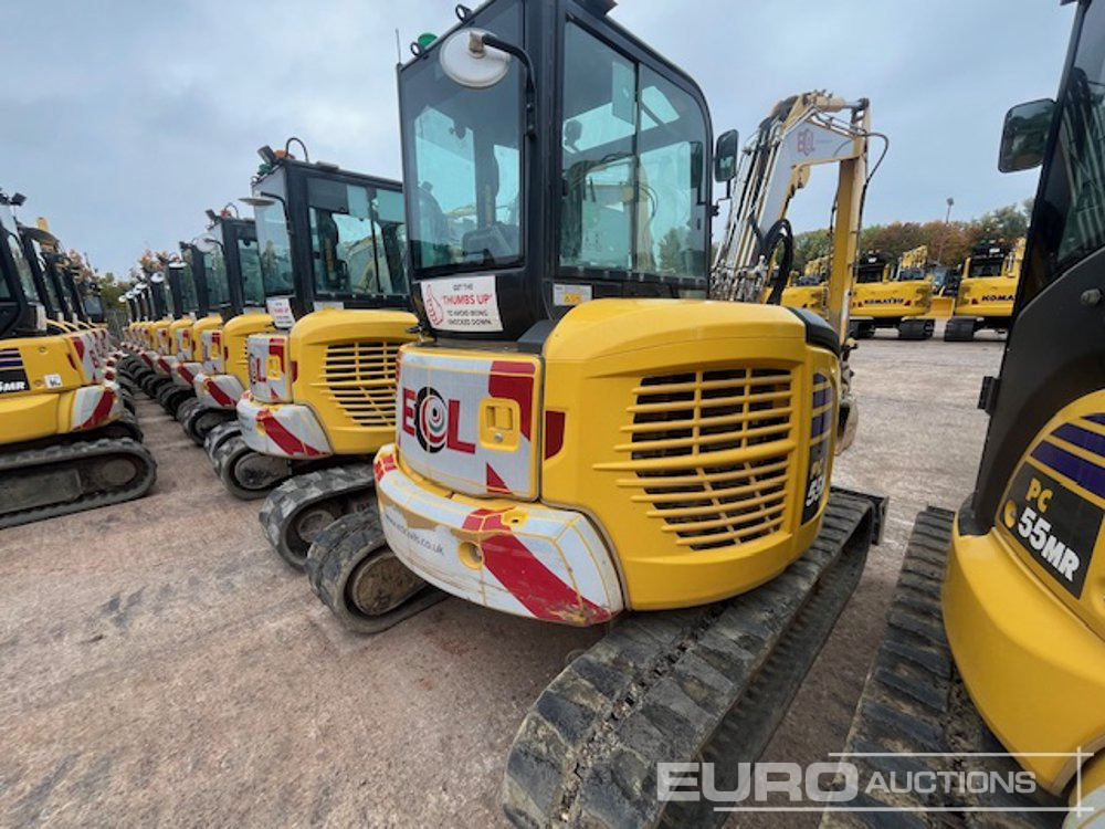 2024 Komatsu PC55MR-5E0 - Mini rýpadlo: obrázek 5 2024 Komatsu PC55MR-5E0 - Mini rýpadlo: obrázek 5
