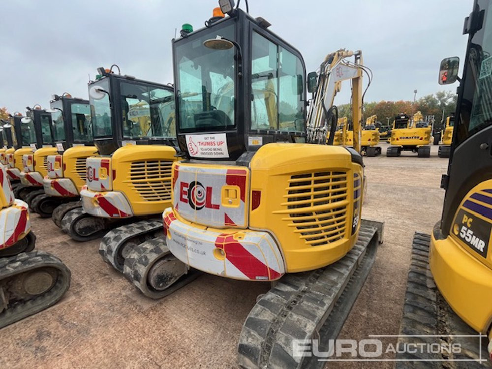 2024 Komatsu PC55MR-5E0 - Mini rýpadlo: obrázek 5 2024 Komatsu PC55MR-5E0 - Mini rýpadlo: obrázek 5