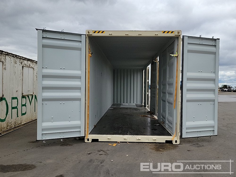 2025 40' x 8' HQ Container, 4 Side Doors, 1 End Door (Cannot Be Reconsigned) - Lodní kontejner: obrázek 1 2025 40' x 8' HQ Container, 4 Side Doors, 1 End Door (Cannot Be Reconsigned) - Lodní kontejner: obrázek 1