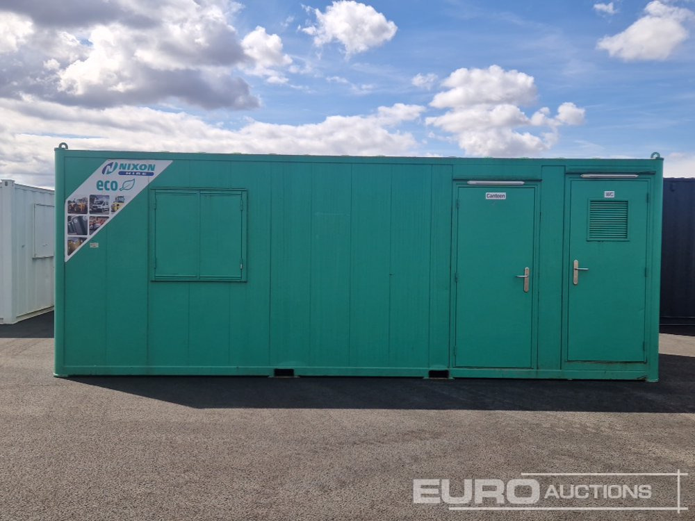 22' x 9' Welfare Unit, Drying Room, W/C, 6kVA Stephill Generator (Cannot Be Reconsigned) - Lodní kontejner: obrázek 2 22' x 9' Welfare Unit, Drying Room, W/C, 6kVA Stephill Generator (Cannot Be Reconsigned) - Lodní kontejner: obrázek 2
