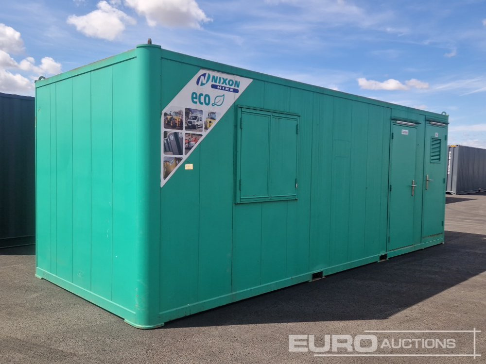 22' x 9' Welfare Unit, Drying Room, W/C, 6kVA Stephill Generator (Cannot Be Reconsigned) - Lodní kontejner: obrázek 1 22' x 9' Welfare Unit, Drying Room, W/C, 6kVA Stephill Generator (Cannot Be Reconsigned) - Lodní kontejner: obrázek 1