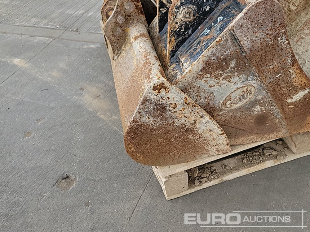 Lžíce 36" Ditching, 18", 18", 12", 12" Digging Bucket 30-35mm Pin to suit Mini Excavator: obrázek 16