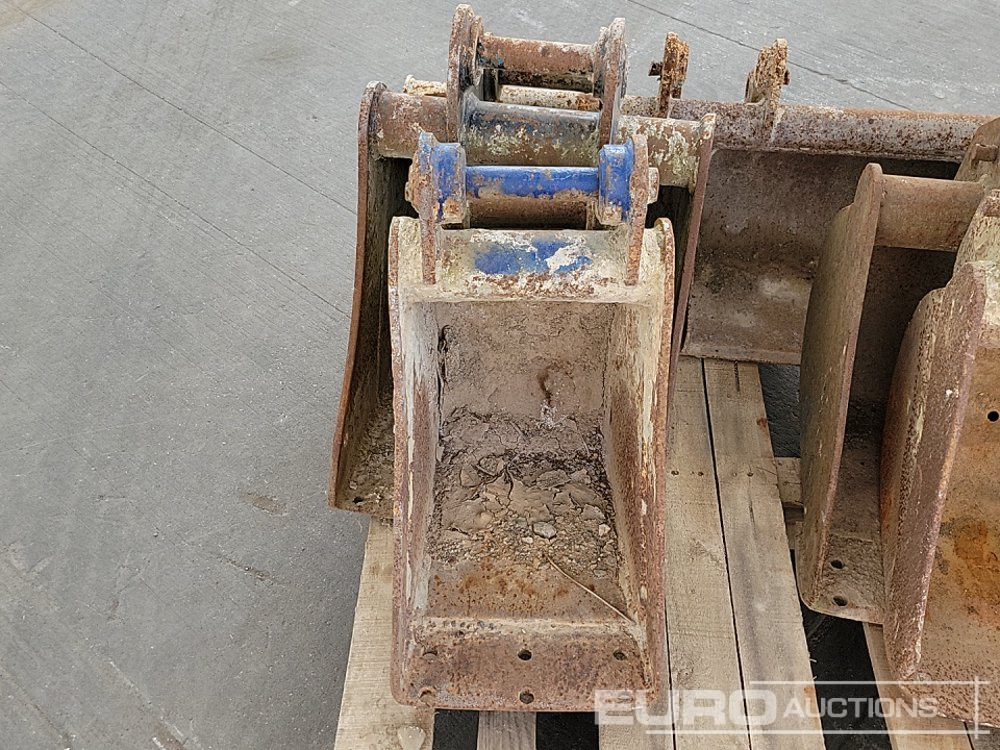 Lžíce 36" Ditching, 18", 18", 12", 12" Digging Bucket 30-35mm Pin to suit Mini Excavator: obrázek 18