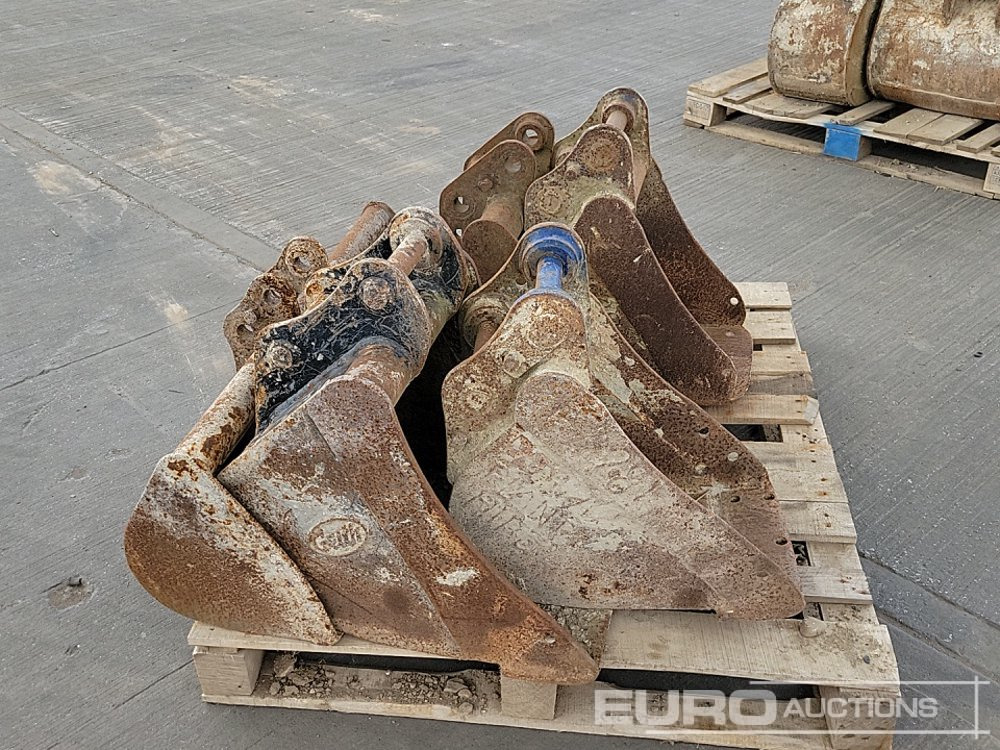 Lžíce 36" Ditching, 18", 18", 12", 12" Digging Bucket 30-35mm Pin to suit Mini Excavator: obrázek 6