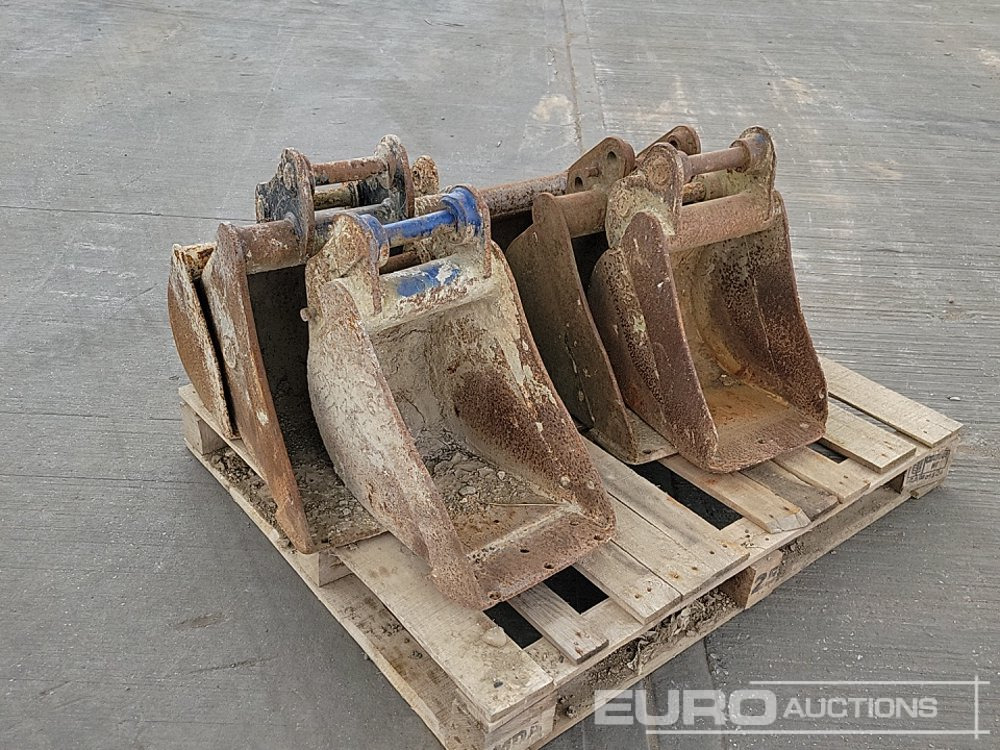 Lžíce 36" Ditching, 18", 18", 12", 12" Digging Bucket 30-35mm Pin to suit Mini Excavator: obrázek 7