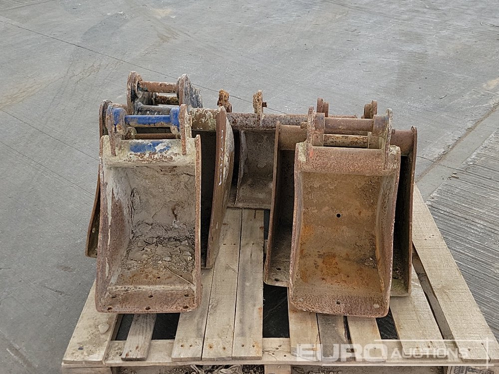 Lžíce 36" Ditching, 18", 18", 12", 12" Digging Bucket 30-35mm Pin to suit Mini Excavator: obrázek 8