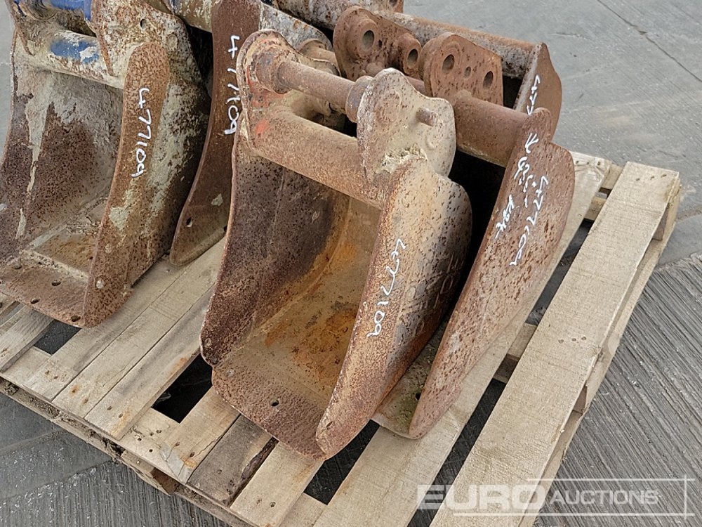 Lžíce 36" Ditching, 18", 18", 12", 12" Digging Bucket 30-35mm Pin to suit Mini Excavator: obrázek 9