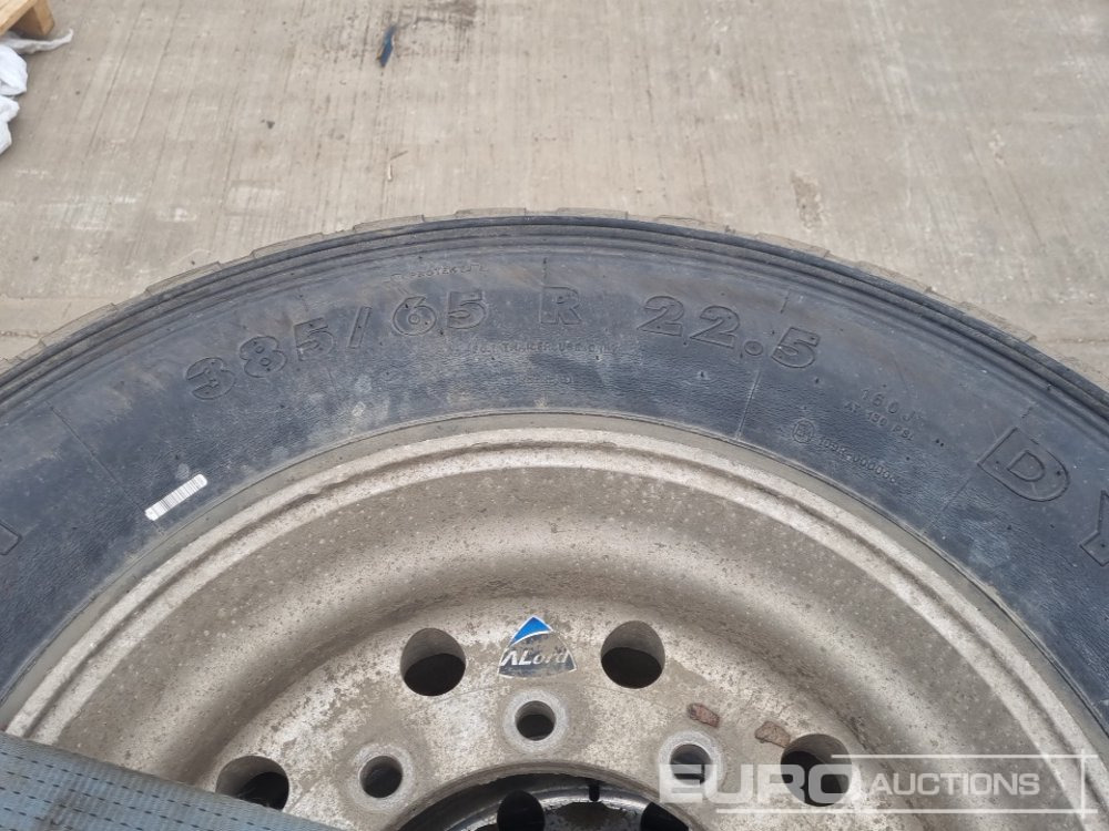 385/65-R22.5 Tyre & Rim (6 of) - Pneumatiky: obrázek 5 385/65-R22.5 Tyre & Rim (6 of) - Pneumatiky: obrázek 5
