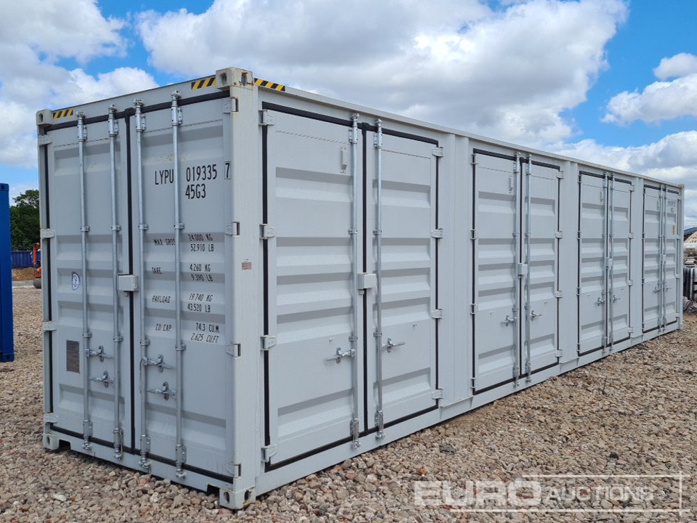 40' x 8' Container, 4 Side Doors, End Door (Cannot Be Reconsigned) - Lodní kontejner: obrázek 1 40' x 8' Container, 4 Side Doors, End Door (Cannot Be Reconsigned) - Lodní kontejner: obrázek 1