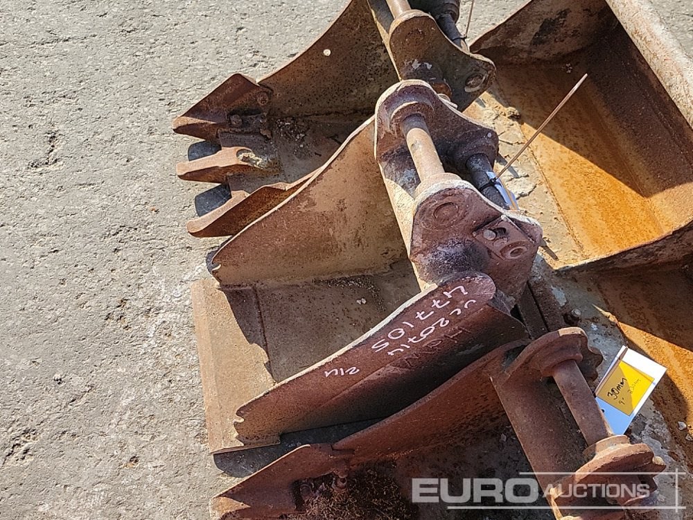 Lžíce 48" Ditching, 12", 12", 10" Digging Bucket 30-40mm Pin to suit Mini Excavator: obrázek 12