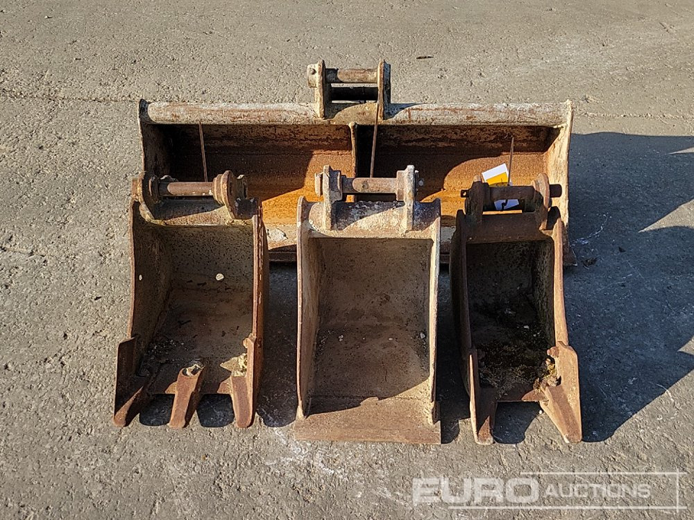 Lžíce 48" Ditching, 12", 12", 10" Digging Bucket 30-40mm Pin to suit Mini Excavator: obrázek 8