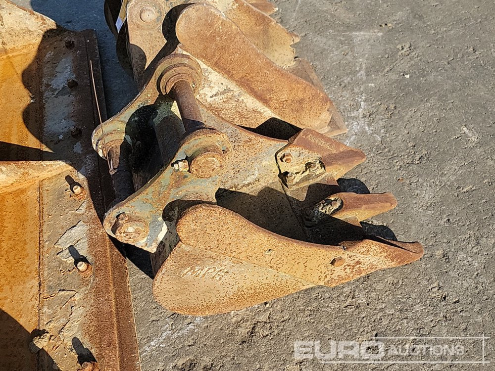 Lžíce 48" Ditching, 12", 12", 10" Digging Bucket 30-40mm Pin to suit Mini Excavator: obrázek 17