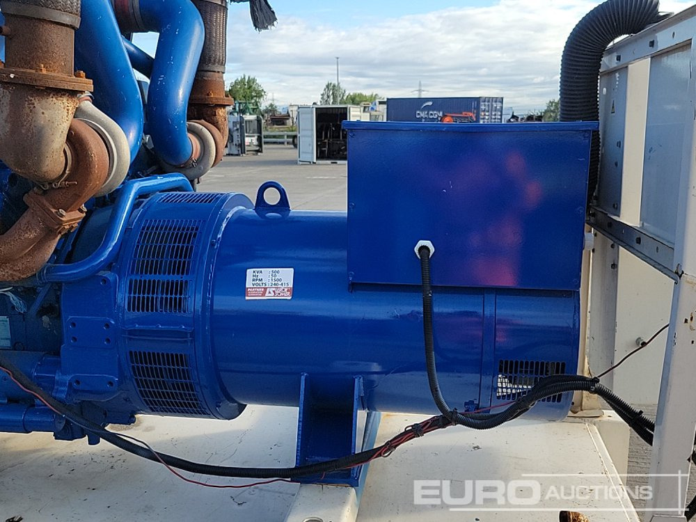 Elektrický generátor 500kVA Skid Mounted Generator, Perkins V8 Engine: obrázek 18