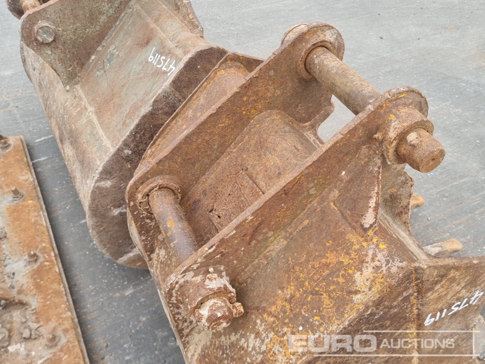 Lžíce 60" Ditching, 36", 24" Digging Bucket 45mm Pin to suit 4-6 Ton Excavator: obrázek 15