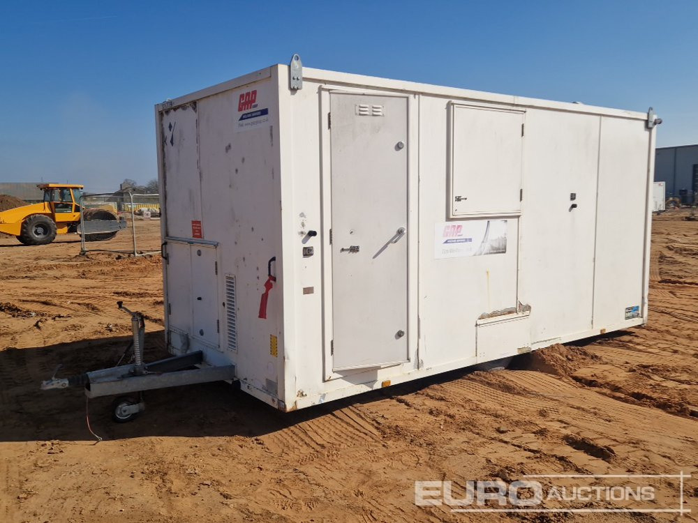 AJC Single Axle Welfare Unit, Canteen, Toilet, Drying Room, Generator (Cannot Be Reconsigned) - Lodní kontejner: obrázek 1 AJC Single Axle Welfare Unit, Canteen, Toilet, Drying Room, Generator (Cannot Be Reconsigned) - Lodní kontejner: obrázek 1