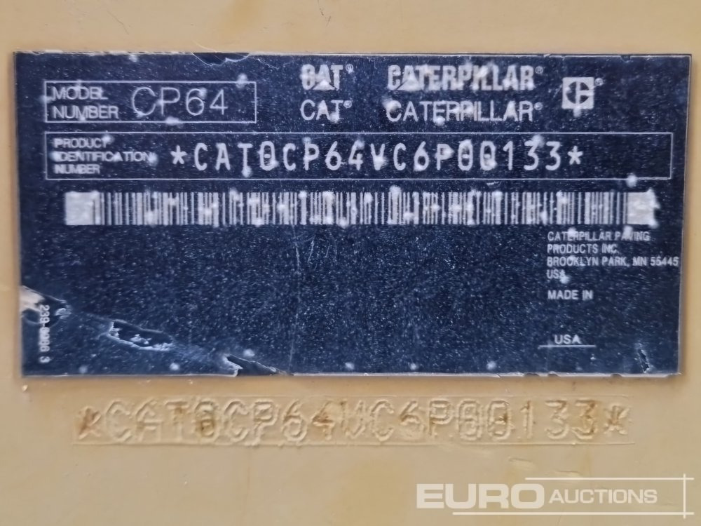 CAT CP64 - Válec: obrázek 3 CAT CP64 - Válec: obrázek 3