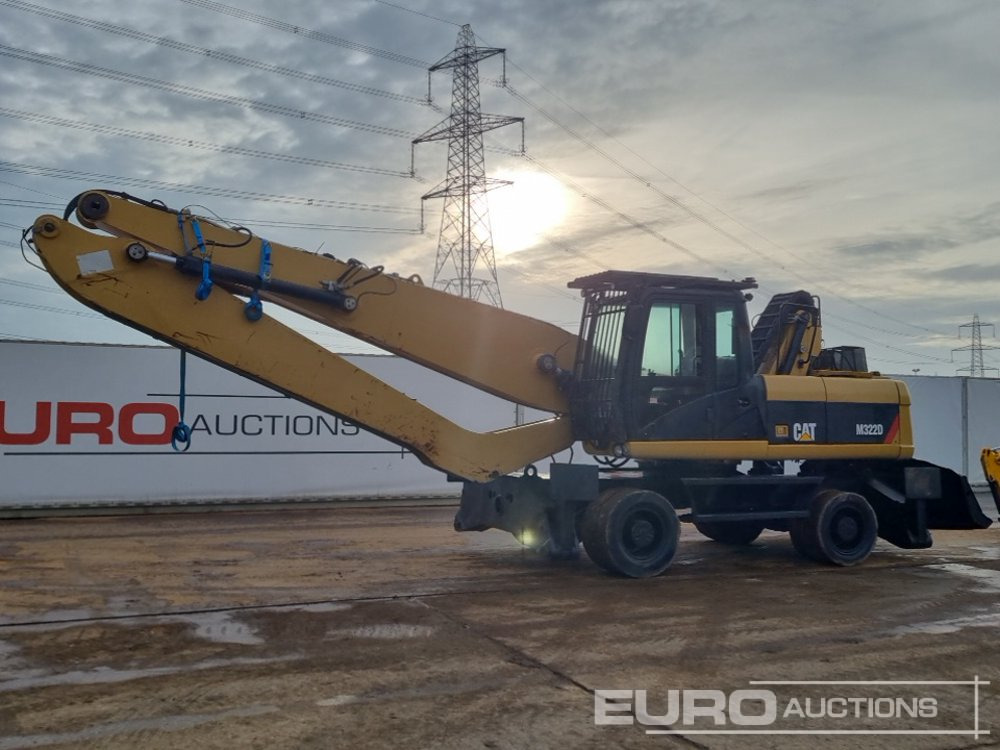 CAT M322D - Kolesové rýpadlo: obrázek 1 CAT M322D - Kolesové rýpadlo: obrázek 1