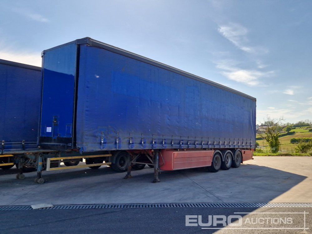 Cartwright 45' Tri Axle Curtainsider Trailer, BPW Axles - Plachtový návěs: obrázek 1 Cartwright 45' Tri Axle Curtainsider Trailer, BPW Axles - Plachtový návěs: obrázek 1