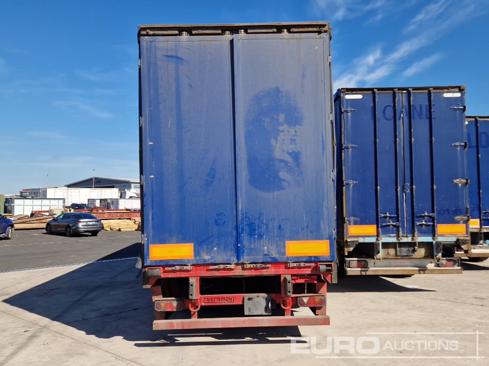 Cartwright 45' Tri Axle Curtainsider Trailer, BPW Axles - Plachtový návěs: obrázek 4 Cartwright 45' Tri Axle Curtainsider Trailer, BPW Axles - Plachtový návěs: obrázek 4