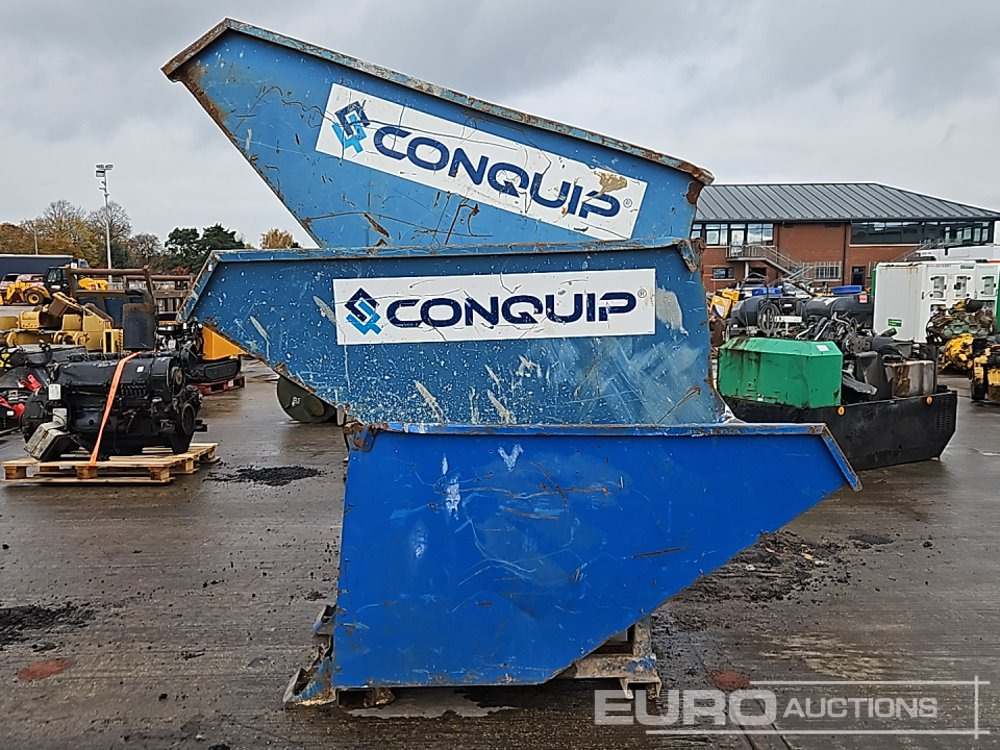 Conquip Tipping Skip to suit Forklift (3 of) - Výklopný kontejner: obrázek 4 Conquip Tipping Skip to suit Forklift (3 of) - Výklopný kontejner: obrázek 4