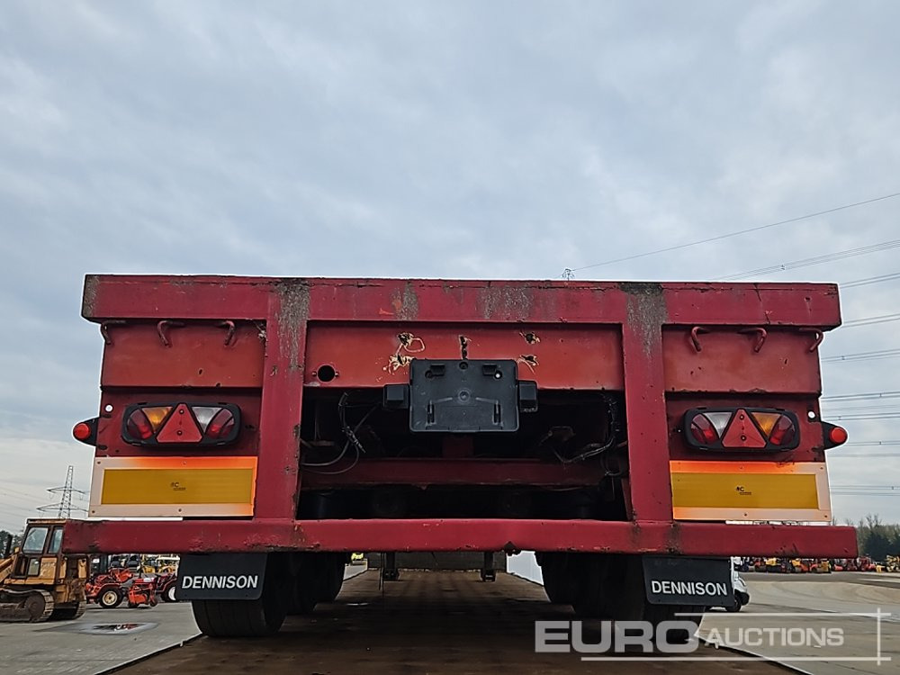 Dennison Trailers Tri Axle Extendable Flat Bed Trailer - Návěs valník/ Plato: obrázek 4 Dennison Trailers Tri Axle Extendable Flat Bed Trailer - Návěs valník/ Plato: obrázek 4